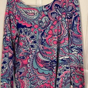 Lilly Pulitzer Top EUC size Large
